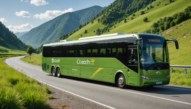 bus effectuant du transport de touriste