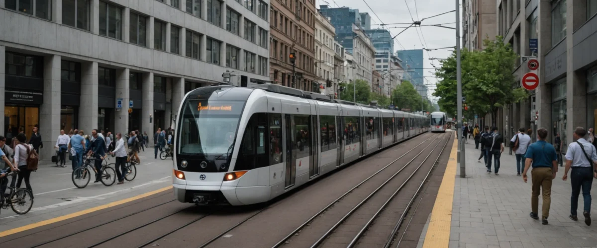 l'évolution des transports en commun